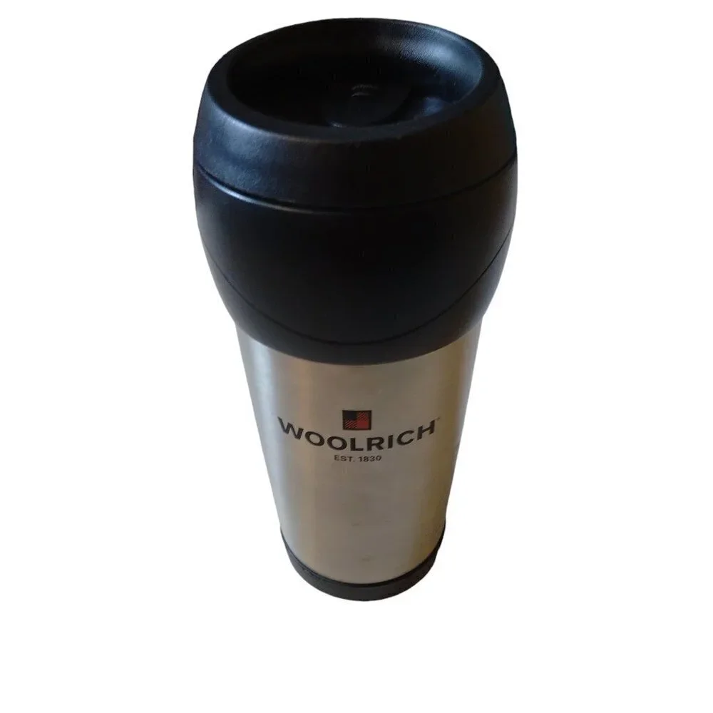 ThermoCafe Woolrich Insulated Stainless Steel Travel Tumbler Mug Screw Top Lid